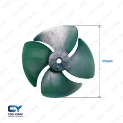 پروانه فن کولرگازی 440 چپ گرد | فروشگاه اینترنتی کول یدک