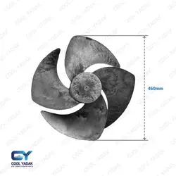 پروانه فن کولرگازی 460 راست گرد | فروشگاه اینترنتی کول یدک