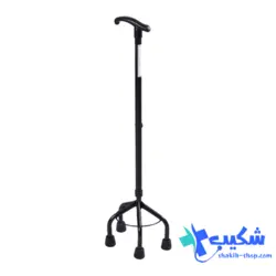 عصا چهار پایه آلومینیومی سرو پیکر توس - فروشگاه تجهیزات پزشکی شکیب