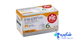 سوزن قلم انسولین پیک سلوشن 6 میلی متر بسته 100 عددی - فروشگاه تجهیزات پزشکی شکیب