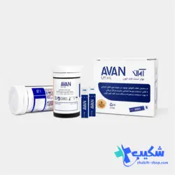 نوار تست قند خون آوان مدل AGS01 بسته 50 عددی - فروشگاه تجهیزات پزشکی شکیب