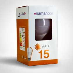 لامپ 15 وات حبابی نمانور