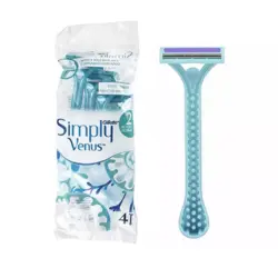 تیغ ژیلت اصلاح venus simply 2 blades - لوشه فروشگاه لوازم آرایشی