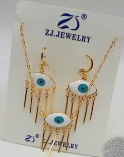 نیم ست طرح طلا کد N004