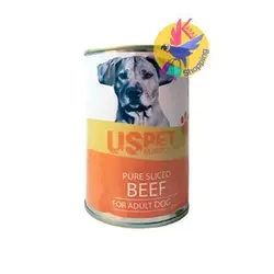 کنسرو سگ یو اس پت با طعم گوشت گوساله(اسلایس شده)