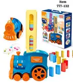 قطار دومینو‌چین باطریخور موزیکال دارای ۶۰ قطعه دومینو کیفیت عالی اورجینال