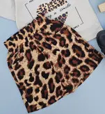 ست زیبای پلنگی 😍شلوارک نخی