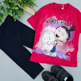 بلوز شلوارک  زیبای دخترونه فقط ۱۹۵تومن