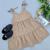 پیراهن شیک تابستانه  دخترونه از 3 تا 9 سال