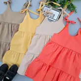 پیراهن شیک تابستانه  دخترونه از 3 تا 9 سال