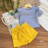 کراپ شورتک کتان در 7رنگ زیبا