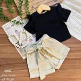 کراپ شورتک کتان در 7رنگ زیبا