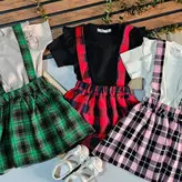 ست دوتیکه دامنی از یک تا 5سال