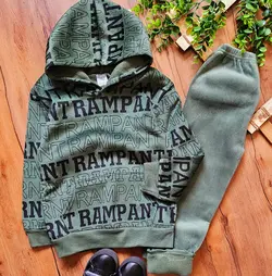 هودی شلوار مخمل تو کرکی از4 تا7سال