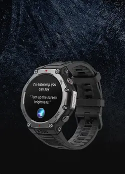 ساعت هوشمند ورزشی Amazfit T-Rex 3 – نمایشگر AMOLED، GPS دوگانه