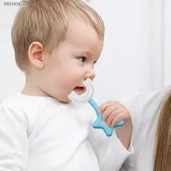 مسواک کودک چرخشی تمام سیلیکونی - پارشال