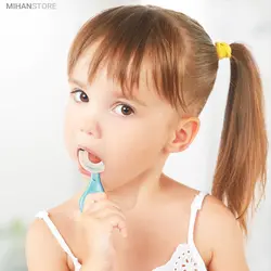 مسواک کودک چرخشی تمام سیلیکونی - پارشال
