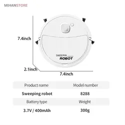 مینی جارو هوشمند شارژی