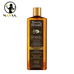 شامپو مرطوب کننده عمیق شی باتر و روغن نارگیل اوری استرند Every Strand Shea &amp; Coconut Oil Deep Moisture Shampoo