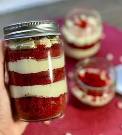 جار کیک ردلوت ( 10 عدد )