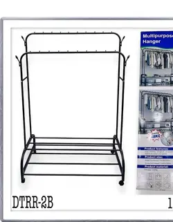 رگال دوبل 2 طبقه چرخدار تحمل وزن 48کیلو