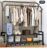 رگال دوبل 2 طبقه چرخدار تحمل وزن 48کیلو