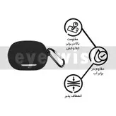 کاور آی ویش مدل silc مناسب برای کیس هدفون بی سیم سامسونگ galaxy buds 2 / buds pro / buds live / buds 2 Pro