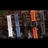 بند آی ویش مدل SPIGEN SPORT مناسب برای ساعت هوشمند هاینو تکو   0   T89 ULTRA / T92 ULTRA MAX / 93 ULTRA MAX / 94 ULTRA MAX / 99  ULTRA MAX / G9 ULTRA PLUS به همراه کاور و محافظ صفحه نمایش