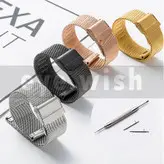 بند آی ویش مدل MILANSE مناسب برای ساعت هوشمند ایمیلب KW66 / W12 / W13 / W01 / W02 / KW12
