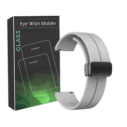 بند آی ویش مدل مگنتی مناسب برای ساعت هوشمند سامسونگ 20 میلی متری Galaxy Watch Gear S2 / Gear S3 / Gear Sport / Active / Active2