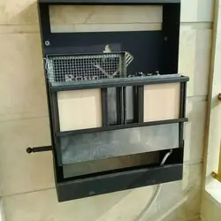 باربیکیو دیواری تاشو