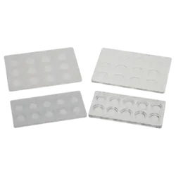 لام گوده‌دار سرولوژی سفید White Serology Cavity Spot Plate - شرکت مدیا طب انشان