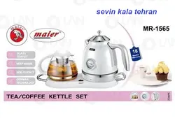 چای ساز مایر 2200 وات مدل MR-1565 ا MR-1565 Maier Tea Maker 2200W/سفید