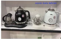 چای ساز مایر 2200 وات مدل MR-1565 ا MR-1565 Maier Tea Maker 2200W/سفید