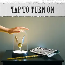 چراغ رومیزی سبک طلایی اسنیچ هری پاتر، مشکی Paladone Products Ltd Z891040