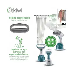 چروک بردار بخار قابل حمل، Kiwi KSI-650 خاکستری