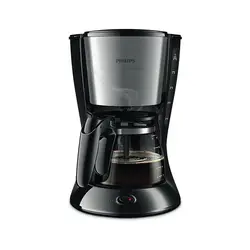 قهوه ساز Philips HD7462/20، پارچ شیشه ای، مشکی، فلزی