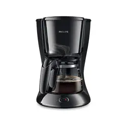 قهوه ساز Philips HD7462/20، پارچ شیشه ای، مشکی، فلزی