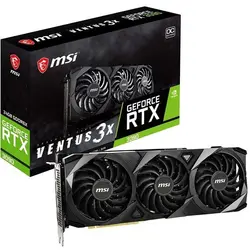 کارت گرافیک   MSI  Geforce RTX 3090  ventus  (در حد نو)