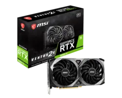 کارت گرافیک MSI RTX 3060 Ti Ventus 2X 8GB ( درحد نو – بدون کارتن )