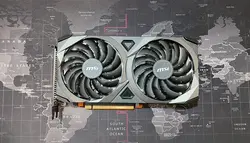 کارت گرافیک MSI RTX 3060 Ti Ventus 2X 8GB ( درحد نو – بدون کارتن )