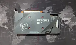 کارت گرافیک MSI RTX 3060 Ti Ventus 2X 8GB ( درحد نو – بدون کارتن )