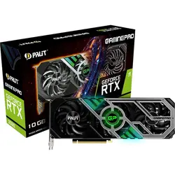 کارت گرافیک Palit  RTX 3080 GamingPro 10G  ( درحد نو - با جعبه )
