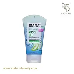 ژل شستشوی صورت آلوئه ورا و خیار ایسانا Isana