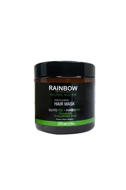 ماسک مو رینبو رنگ سبز Rainbow - آرشام بیوتی | محصولات آرایشی و زیبایی