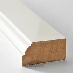 نوار دکو کانتور / قالب گیری ایکیا مدل IKEA BODBYN رنگ مایل به سفید