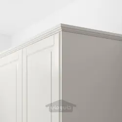 نوار دکو کانتور / قالب گیری ایکیا مدل IKEA BODBYN رنگ مایل به سفید