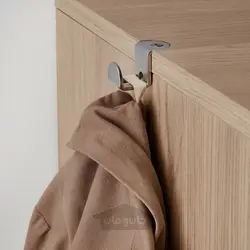 ترکیب ذخیره سازی ایکیا مدل IKEA GALANT رنگ روکش بلوط با رنگ سفید