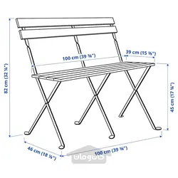 نیمکت، فضای باز ایکیا مدل IKEA TÄRNÖ