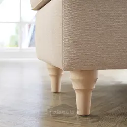 نیمکت با انباری ایکیا مدل IKEA ESSEBODA رنگ بژ روشن کناباک